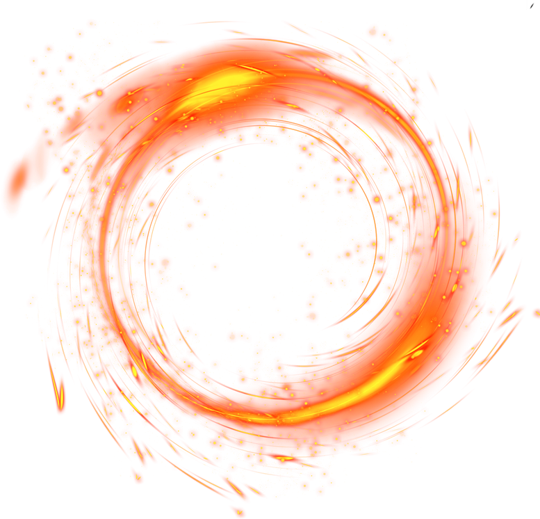 Glowing Fire Circle
